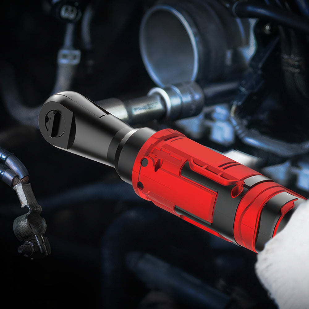 3/8" Cordless Ratchet Wrench, 88 Ft-lbs, Milwaukee M18 Compatible, LED