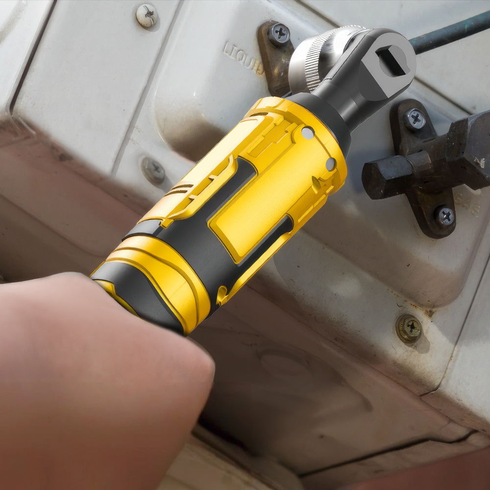 3/8" Cordless Ratchet Wrench, 88 Ft-lbs, Milwaukee M18 Compatible, LED