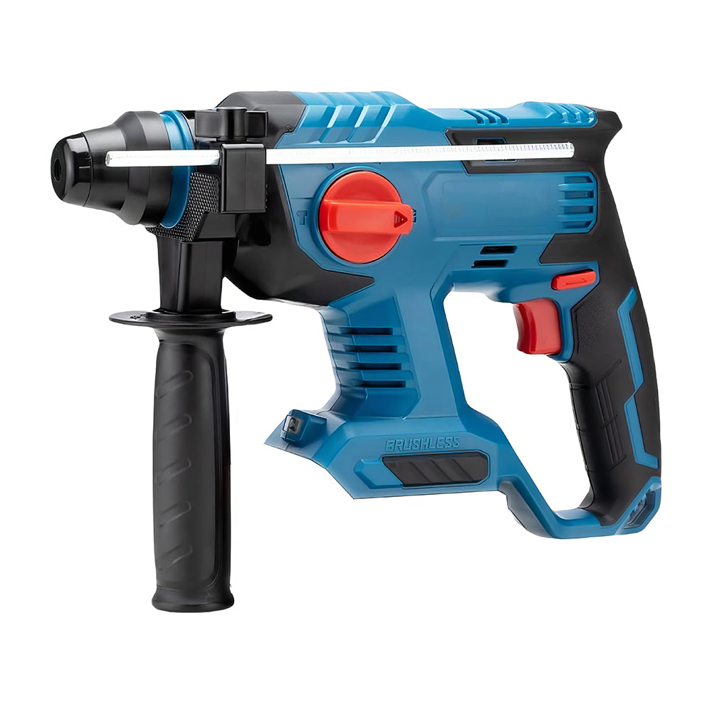 Cordless 20V SDS-Plus Rotary Hammer, 2.1J Impact, 4-Mode with Battery Kit