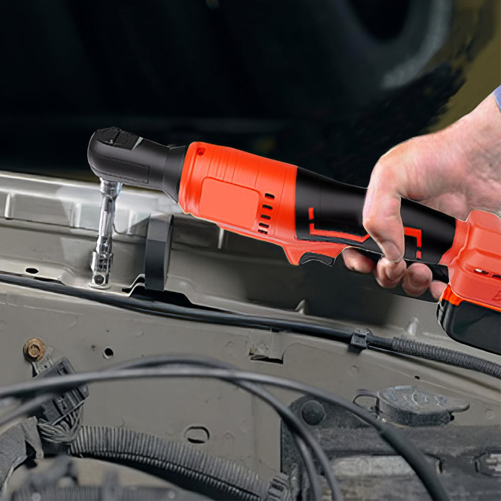 3/8" Cordless Brushless Ratchet Wrench, 75 Ft-lbs, Mil-waukee 18V Compatible