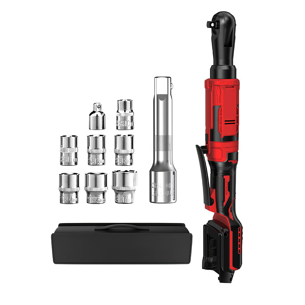 3/8" Cordless Ratchet Wrench, 88 Ft-lbs, Milwaukee M18 Compatible, LED