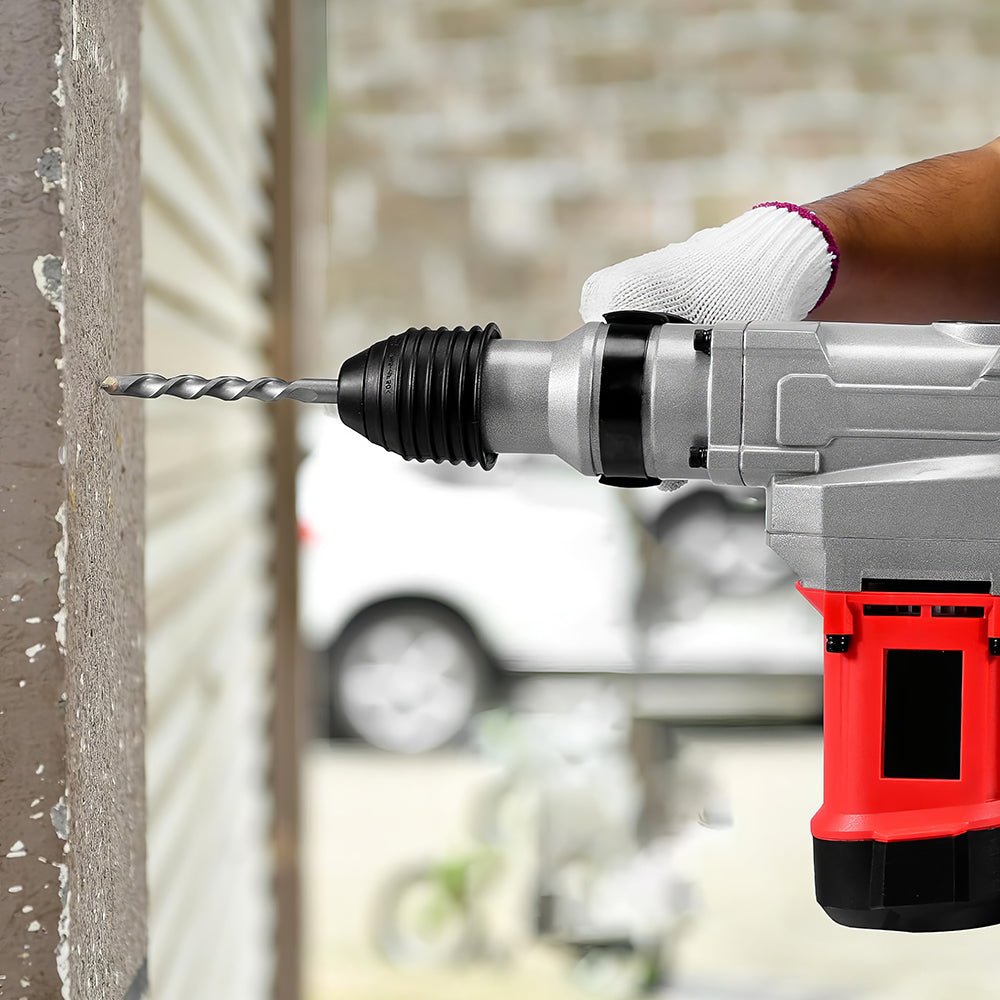 13A SDS-Plus 1-1/4" Rotary Hammer Drill with Vibration Control & Safety Clutch