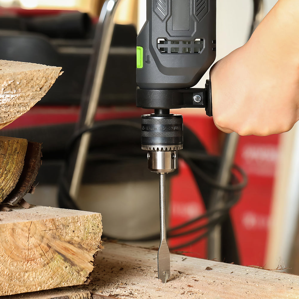 5A Variable Speed Hammer Drill, 1/2" Chuck, 105-Piece Accessory Set