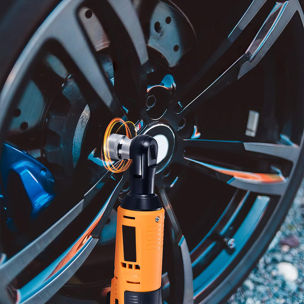 3/8" 12V Cordless Ratchet Wrench Kit, 40 Ft-lbs, Battery & Charger Included