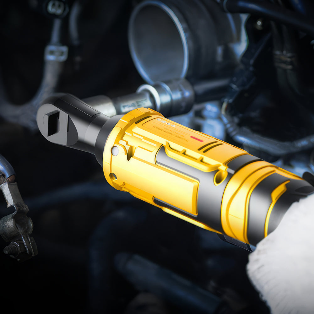 3/8" Cordless Ratchet Wrench, 88 Ft-lbs, Milwaukee M18 Compatible, LED