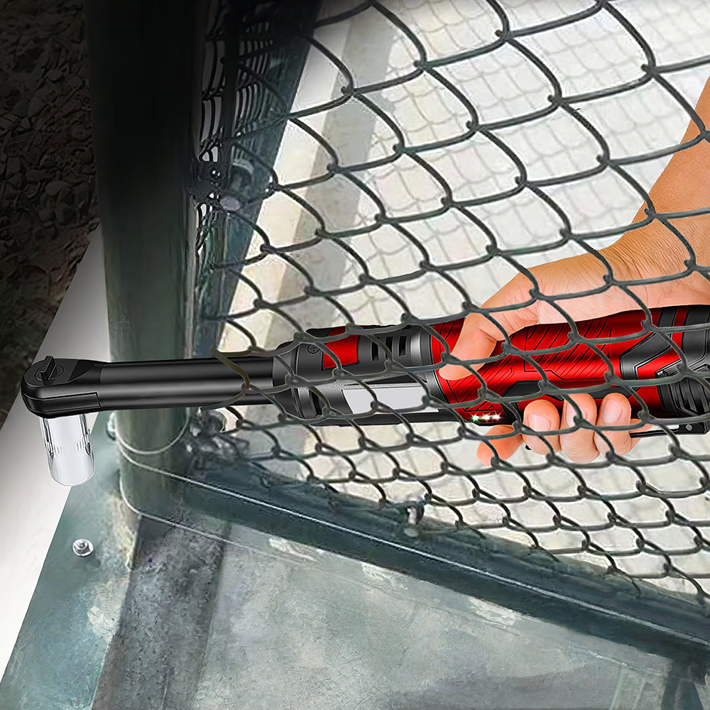 Electric Ratchet Wrench Battery Powered Ratchet Tool with 1 Hand Tool 7 Sockets 2 Screwdrivers 1 Extender