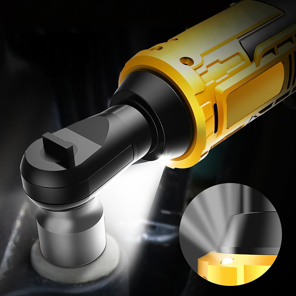 3/8" Cordless Ratchet Wrench, 88 Ft-lbs, Milwaukee M18 Compatible, LED